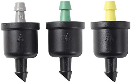 Garden Lawn Sprinkler Irrigation System 50 Pcs Automatic Pressure Compensate Regulator Emitter Agriculture Orchard Steady Flow Dripper Garden Watering Supplies (Color : 40L/H) - Image 7