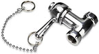 Self-Closing Heavy Duty Shower Valve with Pull Chain, Chrome by Watflow