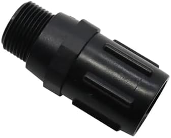 15~45 PSI Preset Pressure Regulator 3/4" Female to Male Thread Reduces Incoming Water Pressure Valve Garden Irrigation Fittings(Black 45PSI) by Unknown
