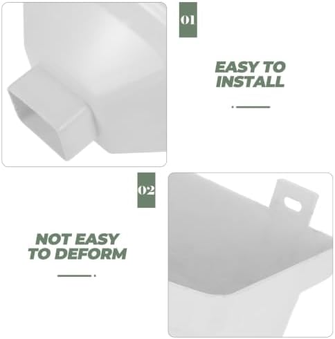 PVC Curved Rainwater Diverter Outlet for Systems - Image 3
