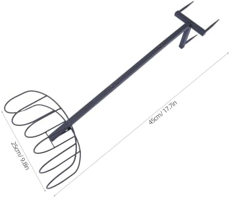 Zerodeko Metal Garden Hose Holder Freestanding, Heavy Duty & No Tangled - Image 2