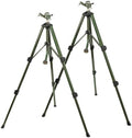 RESTMO 2 Pack Adjustable Full Metal Tripod Sprinklers for Yard Large Area by Restmo