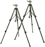 RESTMO 2 Pack Adjustable Full Metal Tripod Sprinklers for Yard Large Area by Restmo