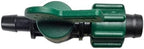 USA MADE - Irritec Tape Loc Fittings for 5/8" Drip Tape | Couplers, Tees, Elbows A1-T5 | Drip Irrigation Fittings | Long-term Leak-Free Connection (Tape Loc x .400 Barb w/Valve, 50) - Image 2