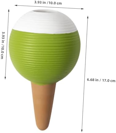 4pcs Terracotta Plant Watering Globes Self-Watering Spikes for Outdoor Plants Large Capacity Automatic Waterer Set with Drip Irrigation for Garden and Patio - Image 2