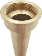 SAFBY Brass Fire Equipment, Plain Hose Nozzle, 2" NH (NST), 12" Length, 9/16" Orifice (2" NH/NST) - Image 3