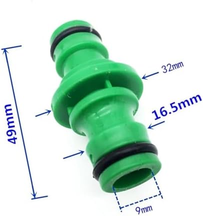 Expandable Garden Hose Repair Kit 20PCS Garden Bi-Directional Quick Hose Connection Coupler Car Wash Water Pipe Fitting Repair Replacement Tools(B) - Image 2