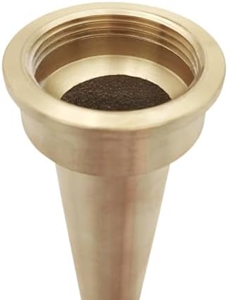 Brass Fire Equipment, Plain Hose Nozzle, 1-1/2" NPSH (NPT), 10" Length, 1/2" Orifice (1.5" NPSH/NPT) - Image 2