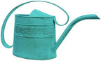 Headwind Willow Decorative Watering Can, 0.5 Gallon Small Metal Watering Can for Indoor Plants & Garden, Vintage Galvanized Steel, Long Spout, Indoor & Outdoor – Surf Blue by Headwind