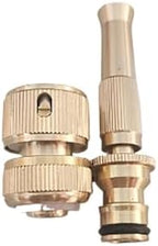 Brass Spray Nozzle Water Gun, Adjustable Garden by Unknown