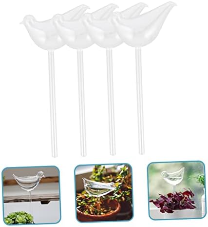 ibasenice 4pcs Glass Plant Watering Globes Automatic Watering for Plants - Image 7