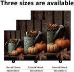 Autumn Harvest Wall Art, Vintage Copper Watering Can Decor, Fall Leaves and Pumpkins Home Aesthetic Print for Living Room, Kitchen, Seasonal Decor 16x20 Inch - Image 6