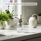 Glass Plant Mister Spray Bottle - 6.8 oz Fine Mist Nozzle for Indoor Plants, Ferns & Orchids - Durable Clear Glass Design - Image 3