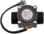 DIGITEN Water Flow Control LCD Display Controller+G3/4" Hall Sensor Flow Meter Flowmeter Counter+G3/4" Solenoid Valve Normally Closed N/C+12V Power - Image 5