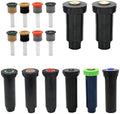 1PC Garden Lawn Popup Sprinkler 90/180/360 Degree Rotation Adjustable Replacement Scattering Nozzles For Irrigation(I) by Unknown