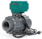 U.S. Solid 1-1/2" Smart WiFi UPVC Motorized Ball Valve, Automatic Water Shutoff, App Remote Control with Real-Time Status Feedback, IP65 Water-Resistant, 5V DC USB Powered - Image 3