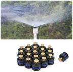 60pcs 360° Adjustable Misting Nozzle, 1/2" Micro Spray Heads for Garden Lawn Irrigation - Image 3