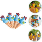 4pcs Self Watering Stakes Red Clay for Potted Plants, Auto Drippers - Image 4