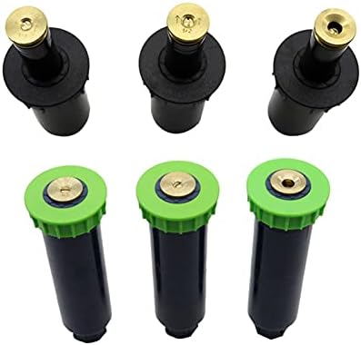 Gardening Irrigation Dripper 90 180 360 Degree Beautification Pop-up Sprinkler Head 1/2 Inch Internal Thread Gear Drive Garden Water Irrigation Lawn Nozzle 15 Pieces (Color : Clear) - Image 6