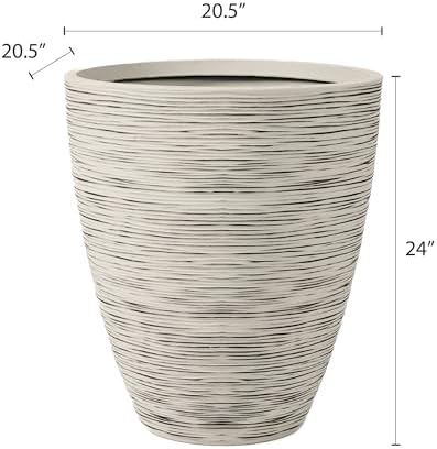 Newport 50‑Gallon Flat‑Back Rain Barrel with Stand & Planter Bundle – Slate | Removable Lid, UV-Stabilized Outdoor Water Storage - Image 4