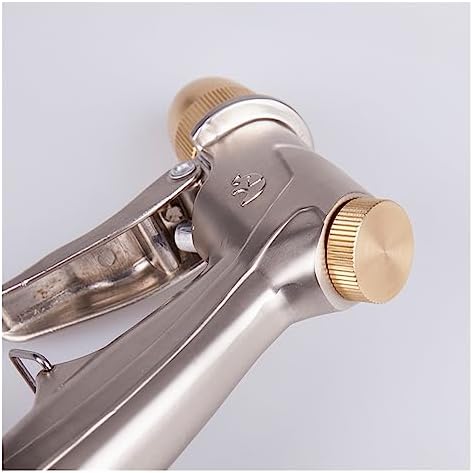 High Pressure Water Gun Metal Adjustable Nozzle Gardening Watering Car Washing Hose Water Gun Brass Sprayer(Yellow) - Image 6
