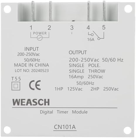Timer Switch, AC 220V 16Amp, Programmable Timer Time Relay Switch - Image 3