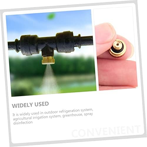 BESPORTBLE 60pcs Brass Misting Nozzle Replacement for Garden Sprayer Low Pressure Atomizing Nozzle - Image 7