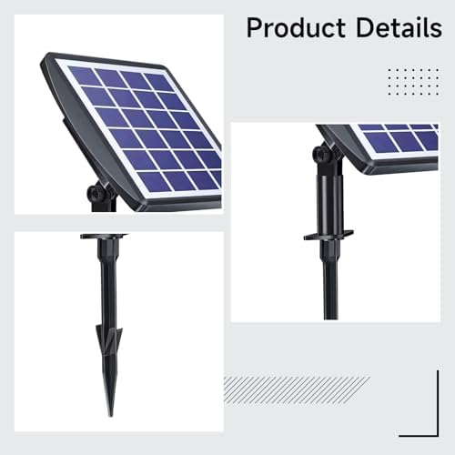 Generic Solar Watering System for Garden, 15M Tubing and Timer, Solar Powered Irrigation Kit, 15 Drip Emitters, Adjustable Nozzles, Automatic Watering - Image 4