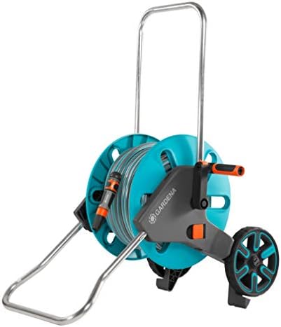 Gardena Hose Trolley, Dark Grey, Turquoise by GARDENA