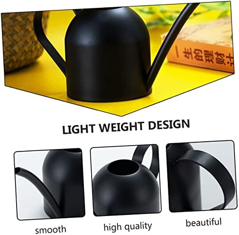 Milisten Long Spout Watering Kettle Durable Metal Watering Can for Indoor and Outdoor Plants No-Spill Design Garden Tool for Succulents and Flowers - Image 4