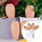 4 Pieces Plant Watering Device Ceramic Drip Irrigation Spike Self Watering Insert Automatic Waterer Slow Release Suitable for Flowerpot Decor Desk - Image 6