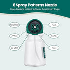 VENETIO 5-Dial Hose Attachment Spray Gun Pro with 6 Watering Patterns Nozzle and 30oz Refillable Bottle, Versatile Hose-End Garden Sprayer for Liquid Fertilizer, Weed Killer, Soap & Outdoor Cleaning - Image 3