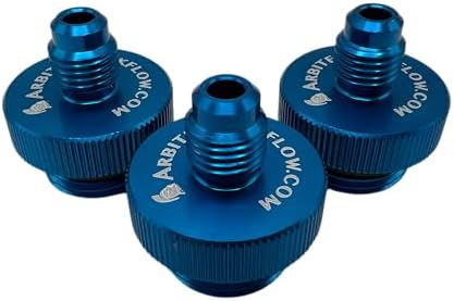 Arbiter Backflow Quick Connect Test Fittings (Aluminum, 1/2" (Set of 3)) by Arbiter