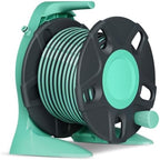 Hose Reel Cart Garden Hose Reels Retractable Handheld Compact Hose Cart, Garden Watering Tool, Compact Outdoor Hose Organiser, with Water Gun(Hose Cart+15m Pipe) by Unknown