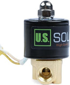 U.S. Solid Smart WiFi Solenoid Valve, 1/4 in Brass, AC 110 V, App-Controlled, Normally Closed, FKM Seal, 0.23 Cv, Manual Switch, Schedule and Loop Timer - Image 5