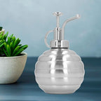 Plant Spray Bottle, 400ml Stainless Steel Plant Sprayer, with Top Pump for Watering Potted Plants, Water Misting Orchids, Succulents, wash, Hairstyling (Silver) - Image 6