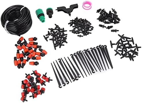 49.2ft Drip Irrigation Kit, Automatic Atomizing Watering System for Potted Plants, Garden and Greenhouse Use with Adjustable Flow Control - Image 5
