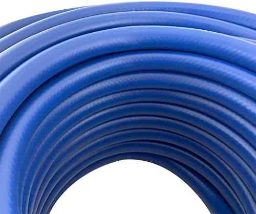 Flexon StreamTech 5/8" x 125 ft Heavy Duty Garden Hose – Flexible Polymer Construction, Kink Prevention, Guard-N-Grip Connector, Leak-Proof, Blue - Image 6