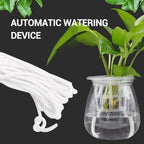 Self Watering Capillary Wick Cord Vacation Plant Sitter, DIY Self-Watering Planter Pot Automatic Water Wicking Hydroponic Watering Kit - Image 2