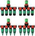 DN16 4-Way Water Splitter, 4/7mm Outlets, Greenhouse Irrigation - Image 3