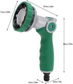 Garden Hose Nozzle Heavy Duty, Metal Water Hose Sprayer with 8 Spray Patterns, High Pressure Spray Nozzle Thumb Control On Off Valve for Outdoor Lawn - Image 7