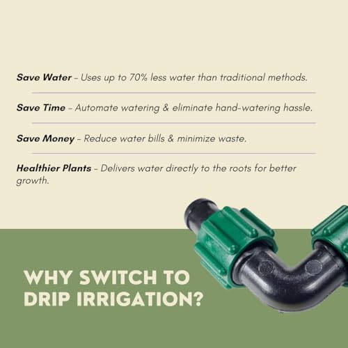 USA MADE - Irritec Tape Loc Fittings for 5/8" Drip Tape | Couplers, Tees, Elbows A1-T5 | Drip Irrigation Fittings | Long-term Leak-Free Connection (Tape Loc Tee, 25) - Image 4