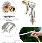 Heavy Duty Metal Garden Hose Nozzle High Pressure Pistol Grip Sprayer 4 Spray Modes Handheld Water(SIZE A) - Image 6