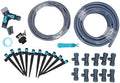 Drip Irrigation Kit 10m Hose with Adjustable Spray Nozzles Plant Watering System for Lawn Garden Greenhouse by Unknown