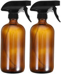 Baluue 2pcs 500ml Glass Spray Bottle for Cleaning and Car Use by Baluue