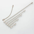 6 Pack Flexible Nozzle Extensions, Brass Mist Rod 10/24 UNC by Unknown