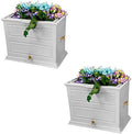 Good Ideas Savannah Colonial Style Rain Saver with Planter Top, 42 Gallon by GoodIdeas