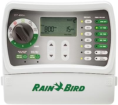 Rain Bird SST400IN Irrigation Controller, Indoor, 4-Station by RainBird