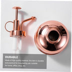 Vintage Plant Mister Stainless Steel Watering Can with Pump, 300ml - Image 6