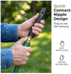 Garden Hose Sprayer, High Pressure Adjustable Tool for Car Outdoor Cleaning - Image 2